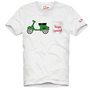 MC2 Saint Barth Vespa Special Edition T-Shirt Mens Medium